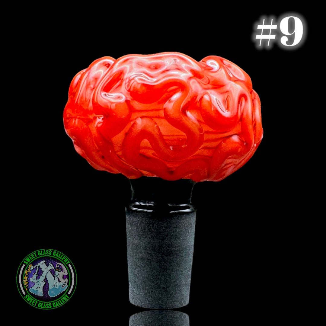 Algae - Bowl #9 - Sculpted Brain 14mm