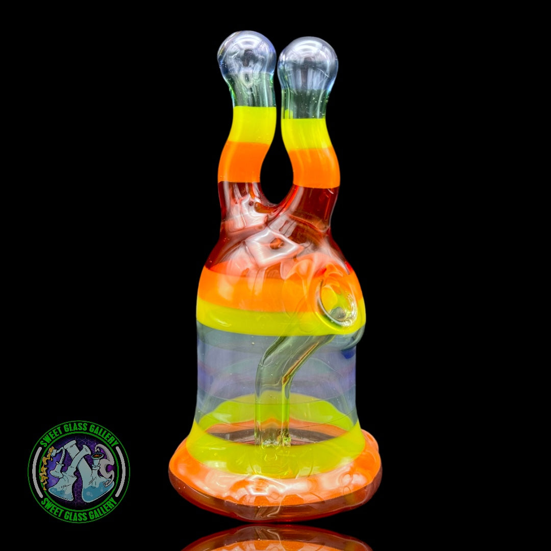 Drewbie Glass - Mini Sluggo - Rainbow Encalmo #1