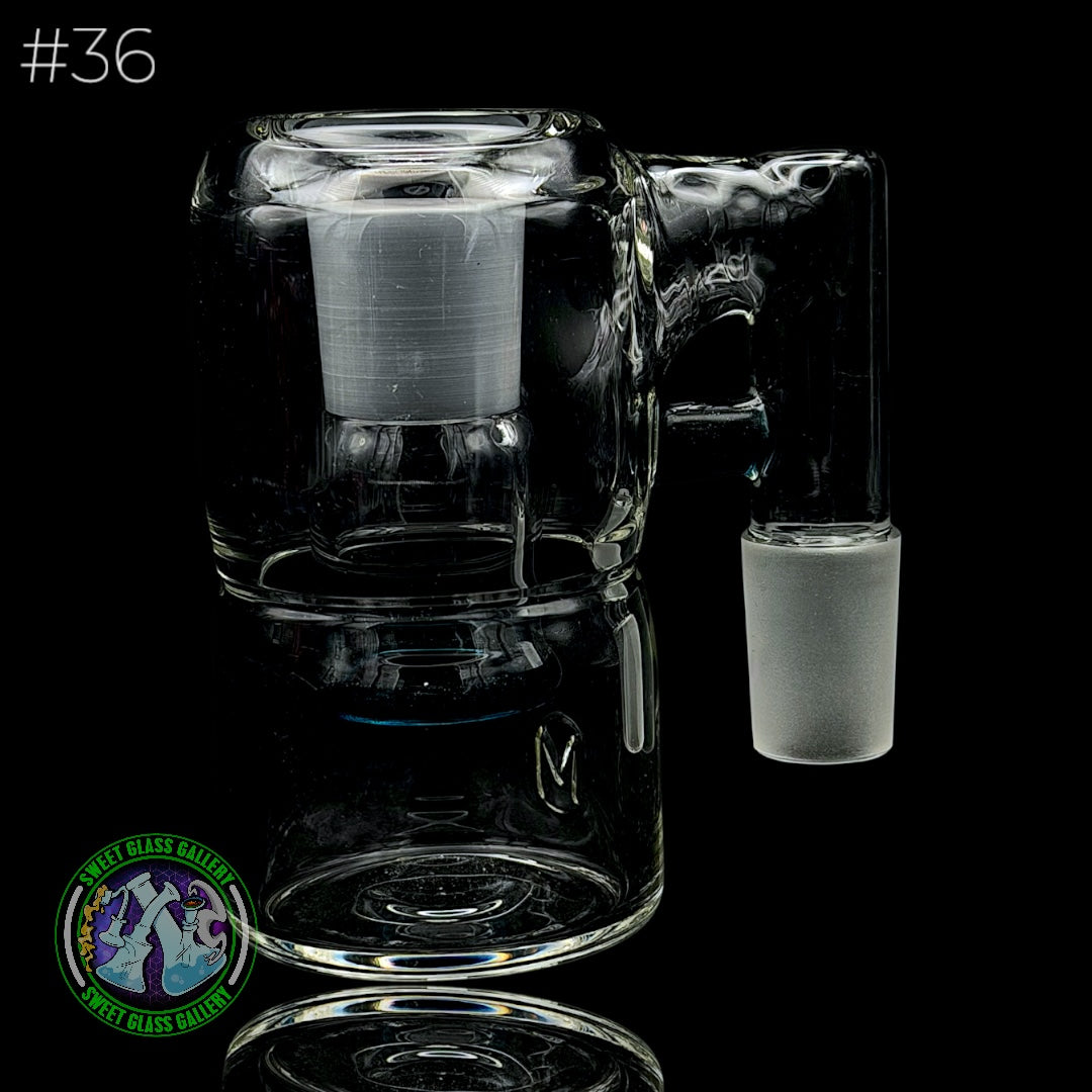 Fluid Glass - Ash Catcher 18mm - Dry #36 (Blue Stardust)