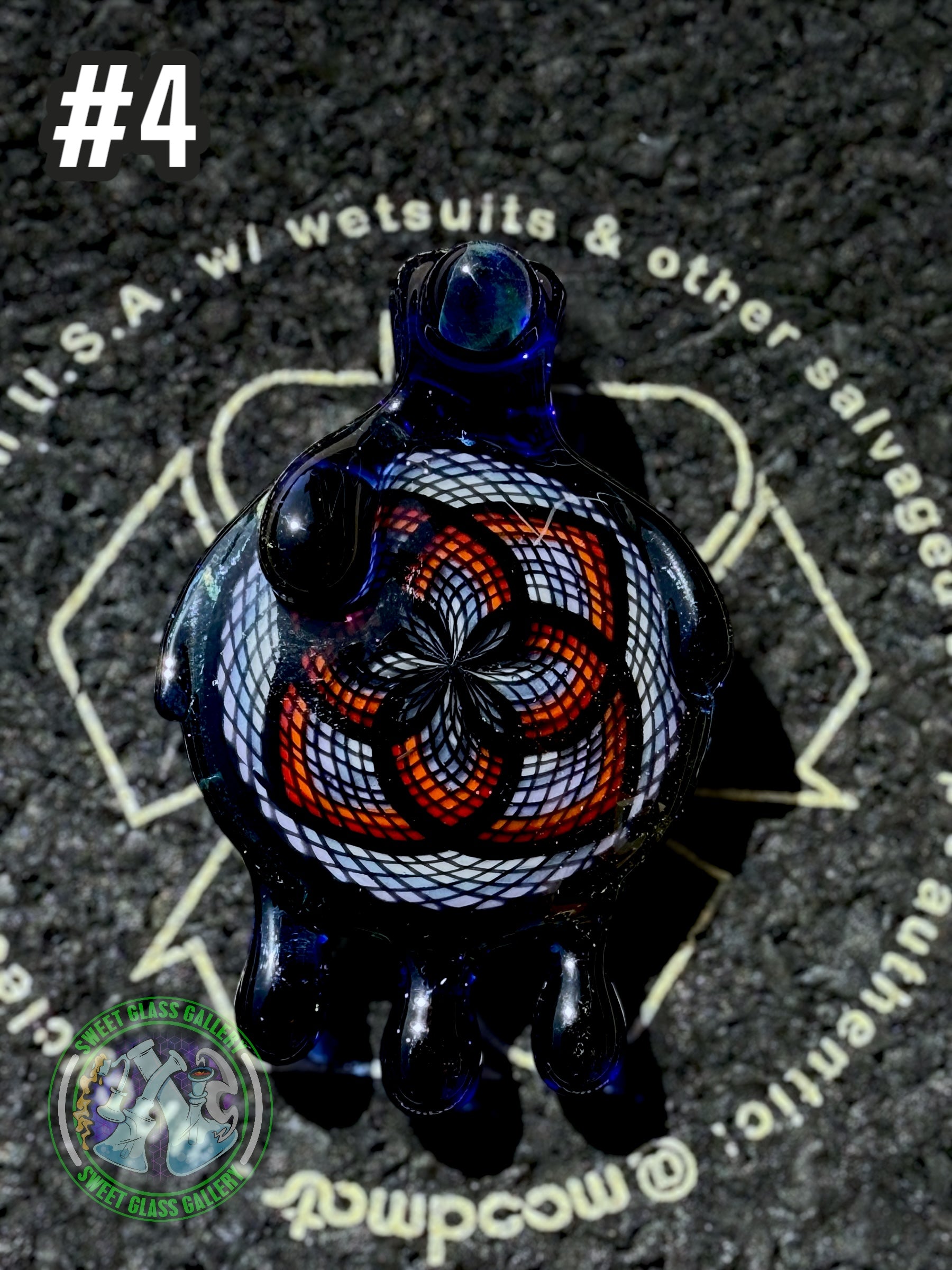 Takoda Madrona - Pendant #4 - Drippy Fillacello