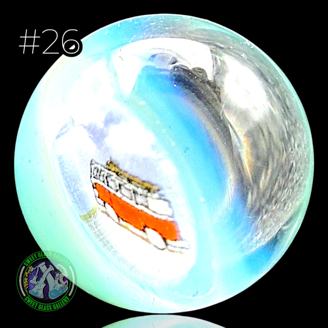 Keys Glass - Marble #26 (VW Bus)