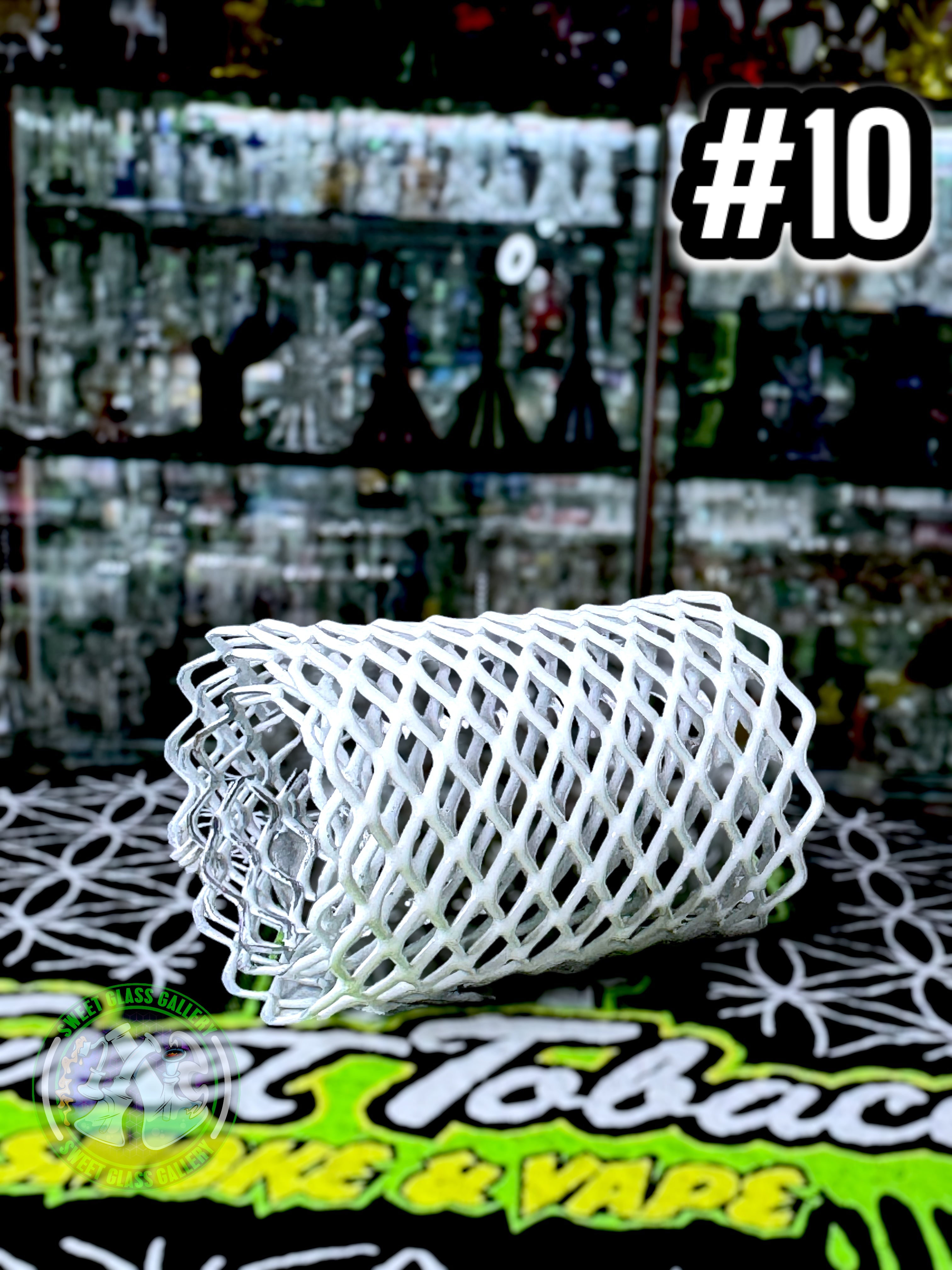 Mamba Guardzz - Heat Cage #10 Blazer GT8000 Guard (Ghost Series - White)