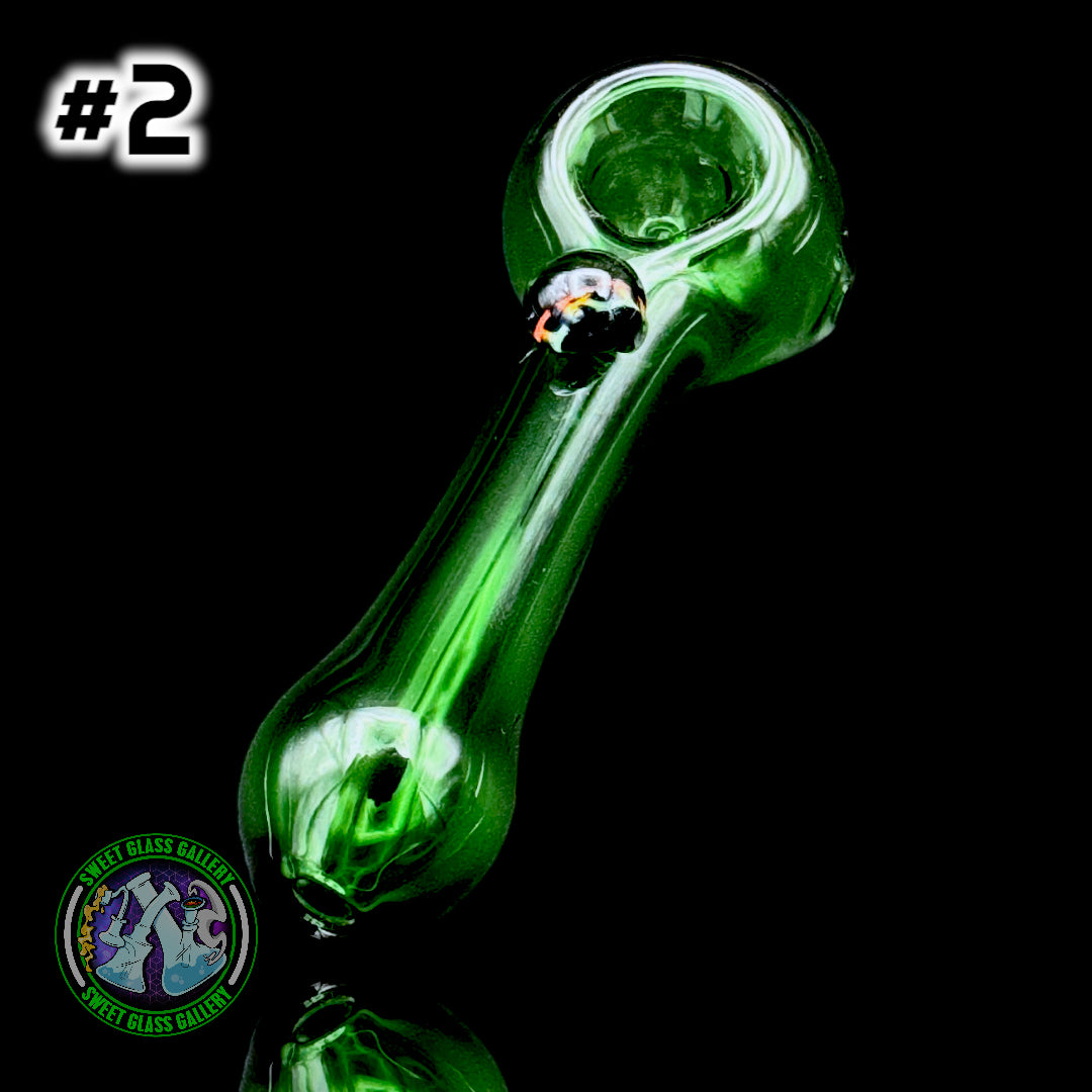 Verano Glass - Dry Pipe w/ Encased Millie (Irie) #2