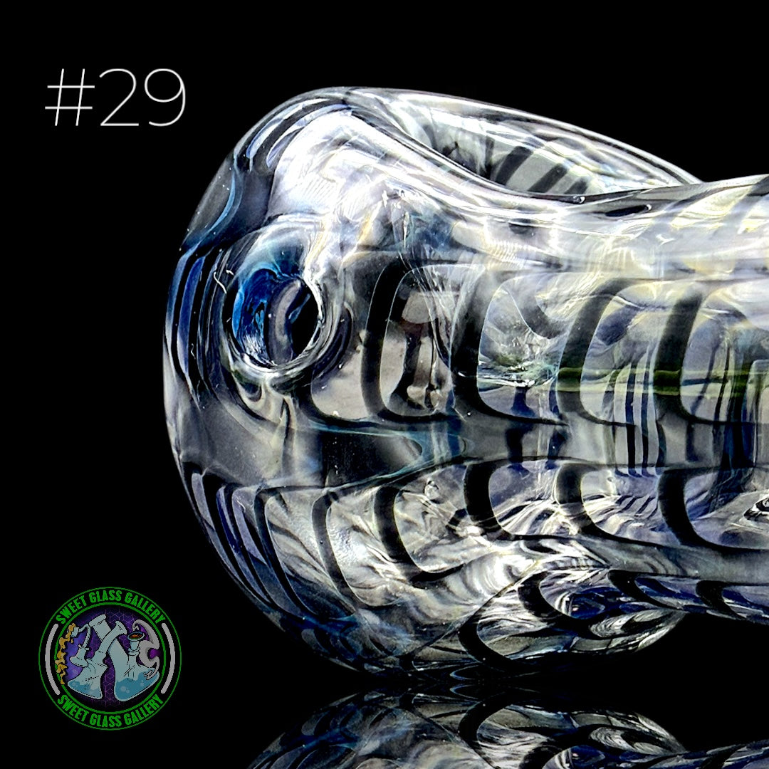 Daniel's Glass Art - Dry Pipe #29 - Wrap & Rake