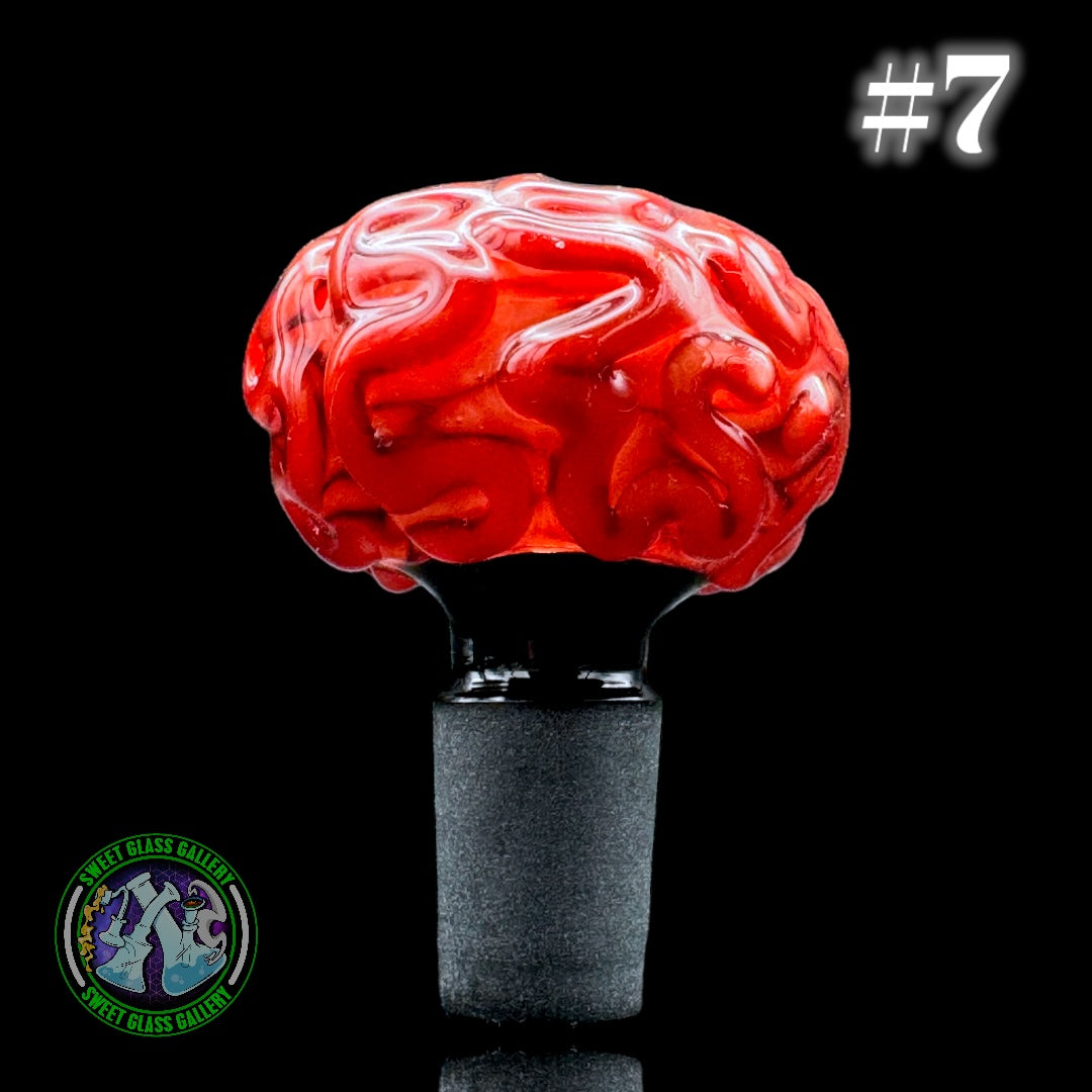 Algae - Bowl #7 - Sculpted Brain 14mm