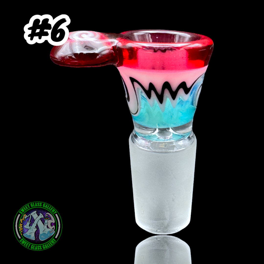 Talon Glass - Bowl #6 - Worked 18mm
