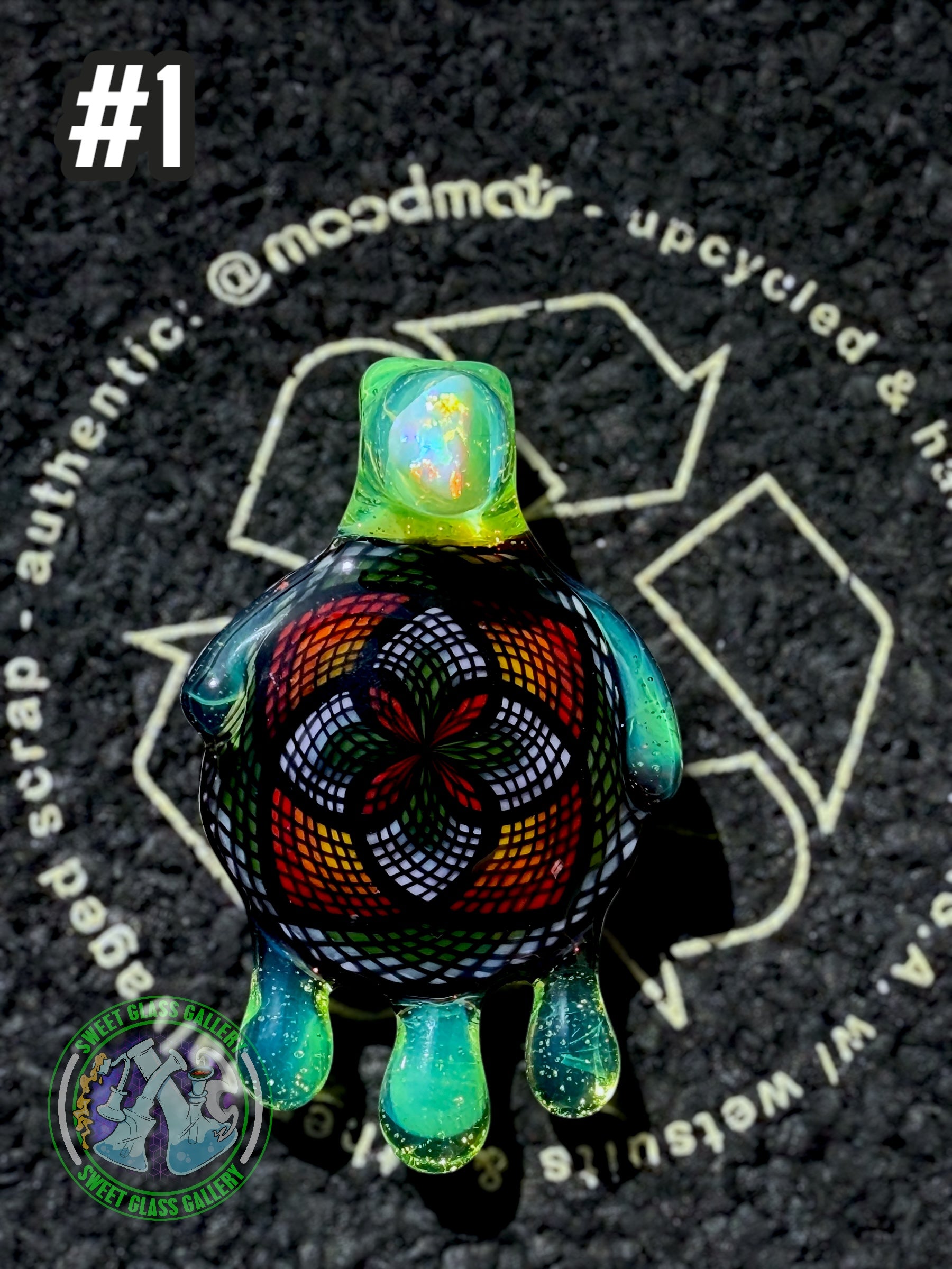 Takoda Madrona - Pendant #1 - Drippy Fillacello