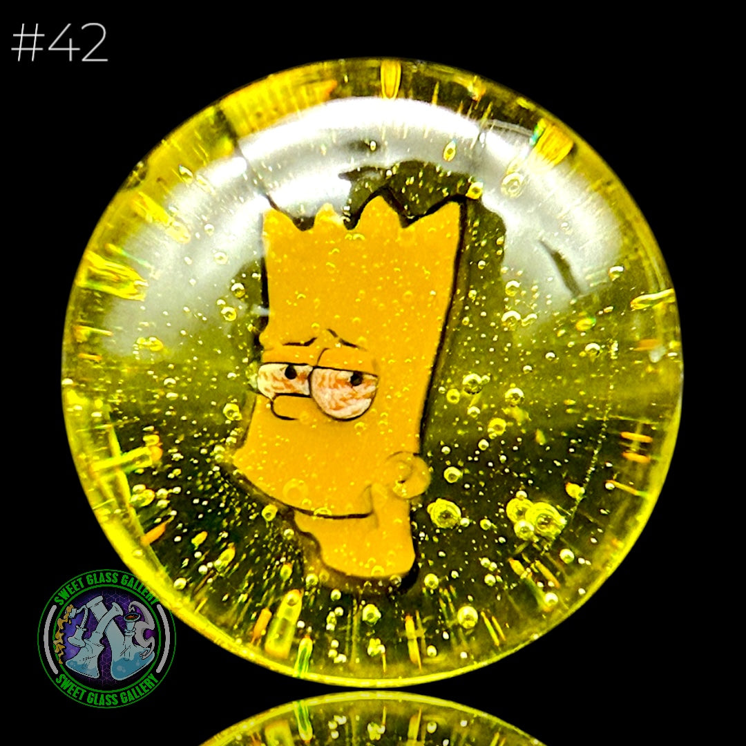 Keys Glass - Marble #42 (Bart - The Simpsons)