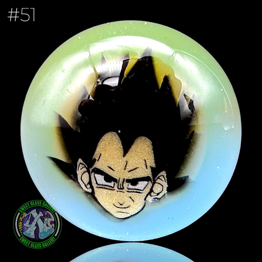 Keys Glass - Marble #51 (Vegeta - Dragon Ball Z)