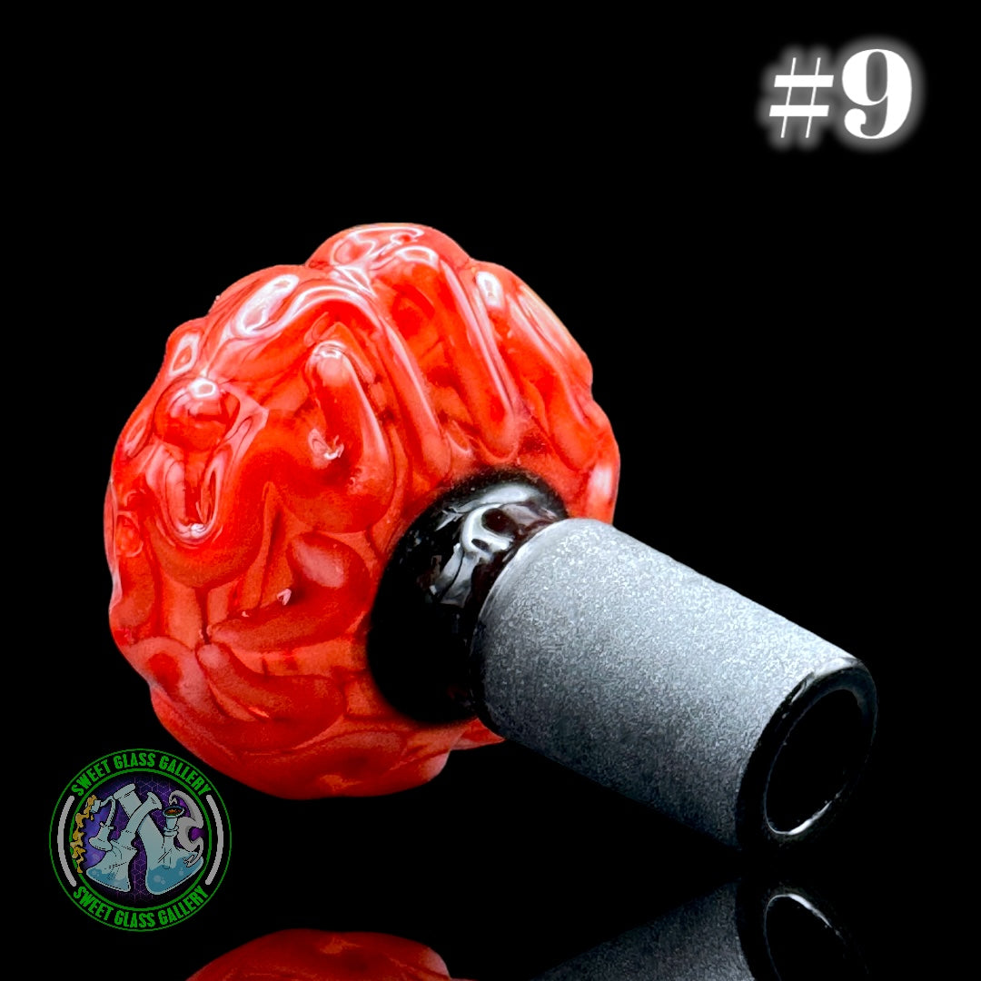 Algae - Bowl #9 - Sculpted Brain 14mm