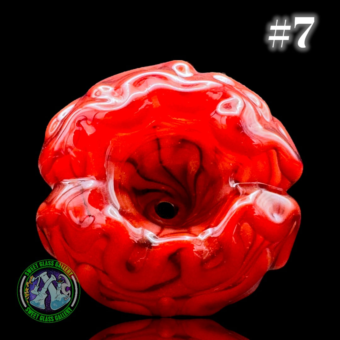 Algae - Bowl #7 - Sculpted Brain 14mm