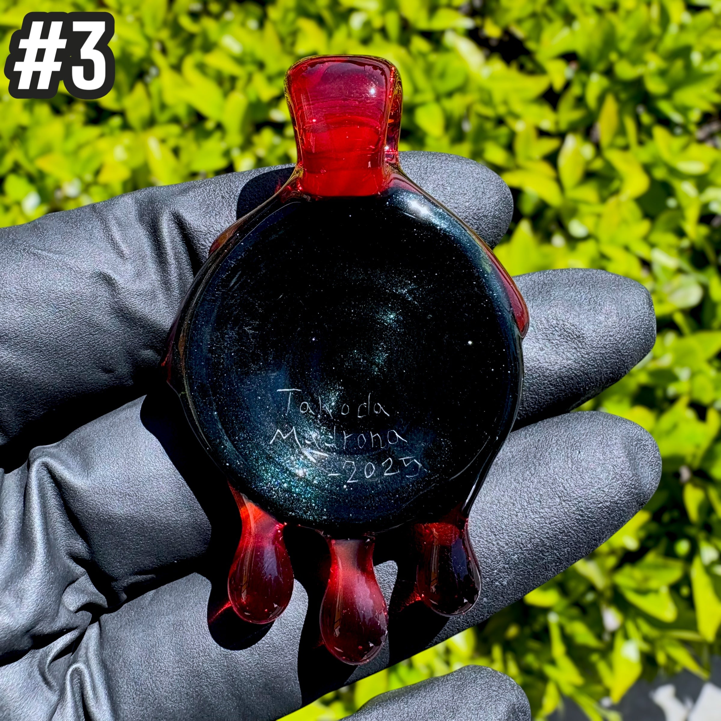 Takoda Madrona - Pendant #3 - Drippy Fillacello
