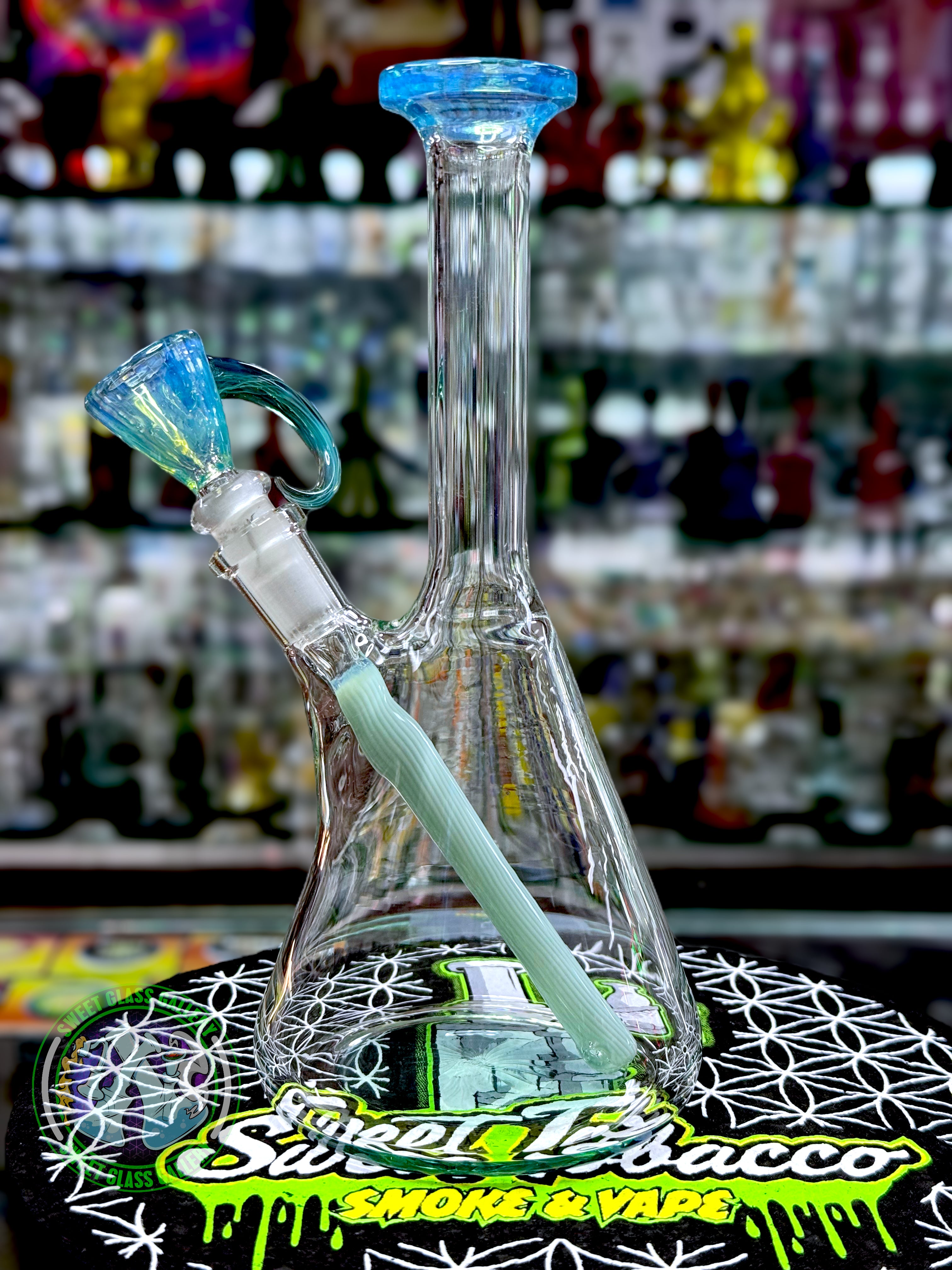 Empty1 Glass - Rig #2 - Mini Beaker w/ Bowl (Metta)