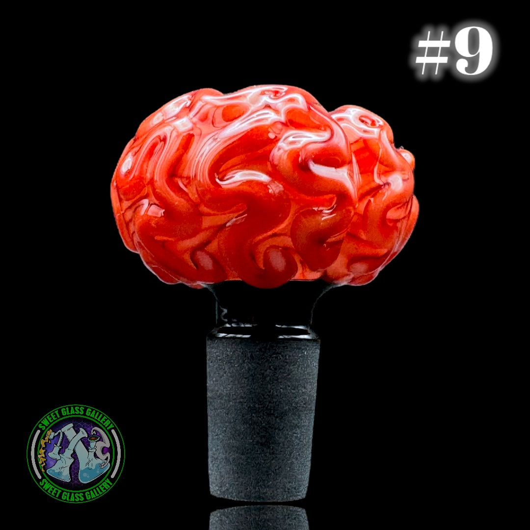 Algae - Bowl #9 - Sculpted Brain 14mm