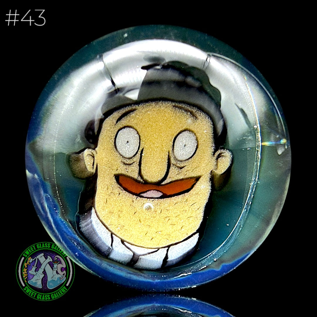 Keys Glass - Marble #43 (Teddy - Bob’s Burgers)