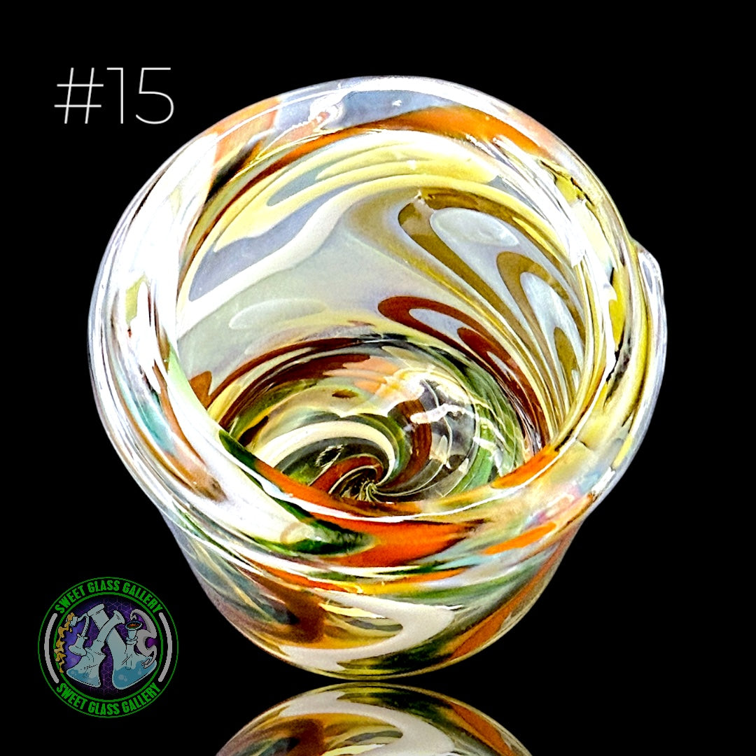 Ben’s Glass Art - Baller Jar #15 - X-Large Inside Out Tech