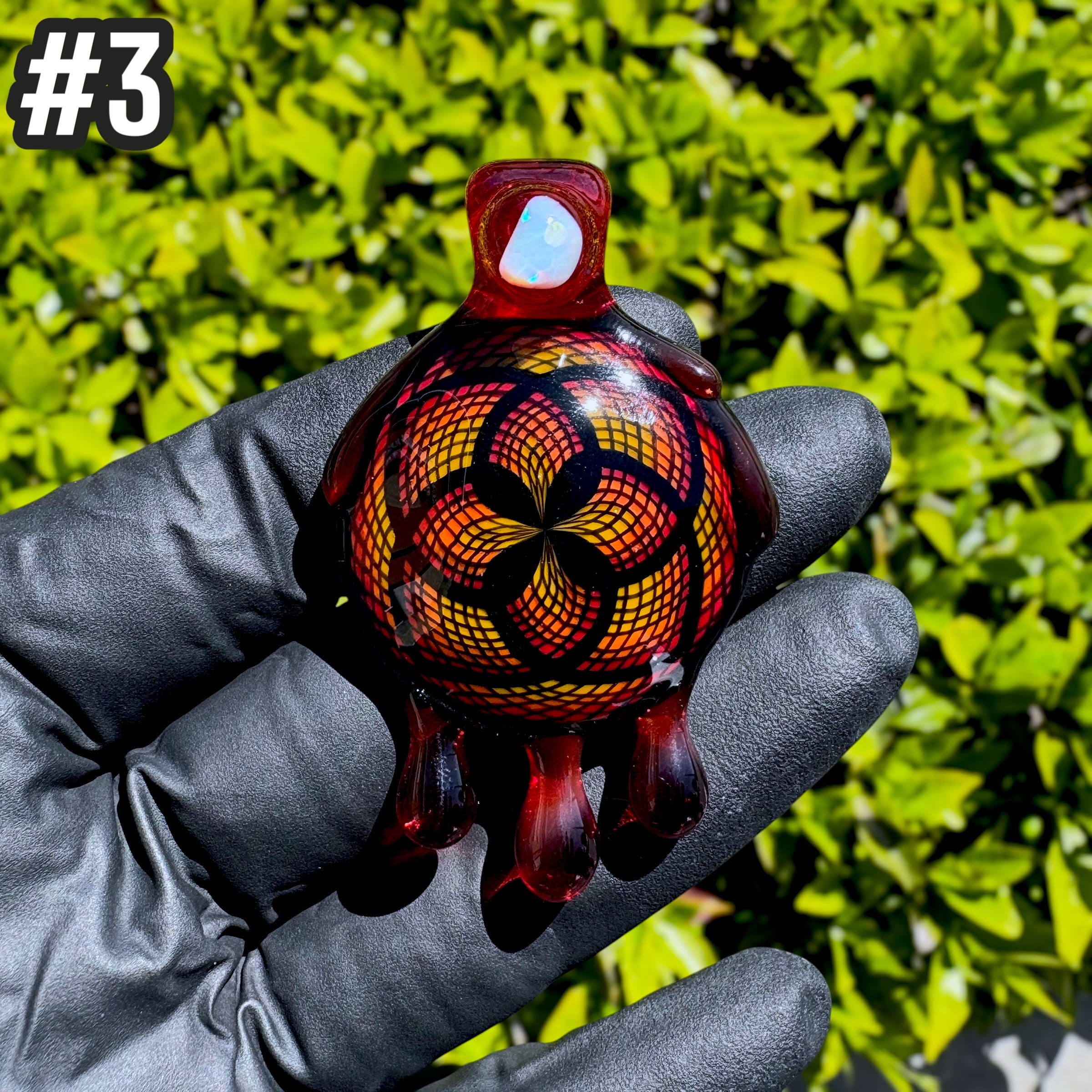 Takoda Madrona - Pendant #3 - Drippy Fillacello