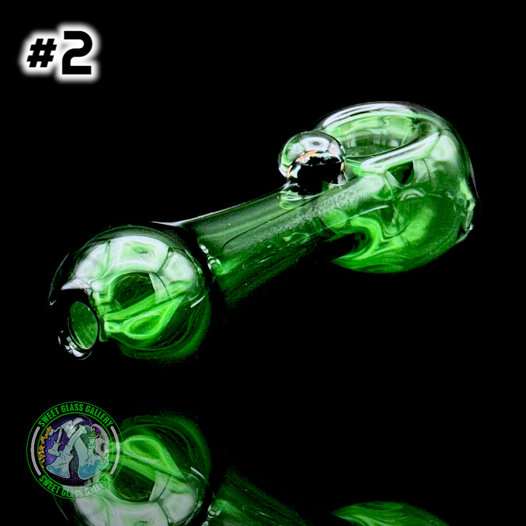 Verano Glass - Dry Pipe w/ Encased Millie (Irie) #2