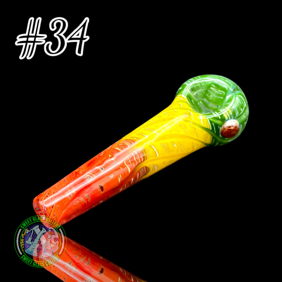 Daniel's Glass Art - Dry Pipe #34 - German Glass