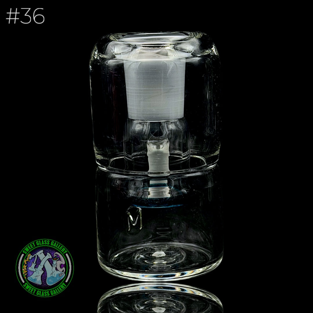 Fluid Glass - Ash Catcher 18mm - Dry #36 (Blue Stardust)