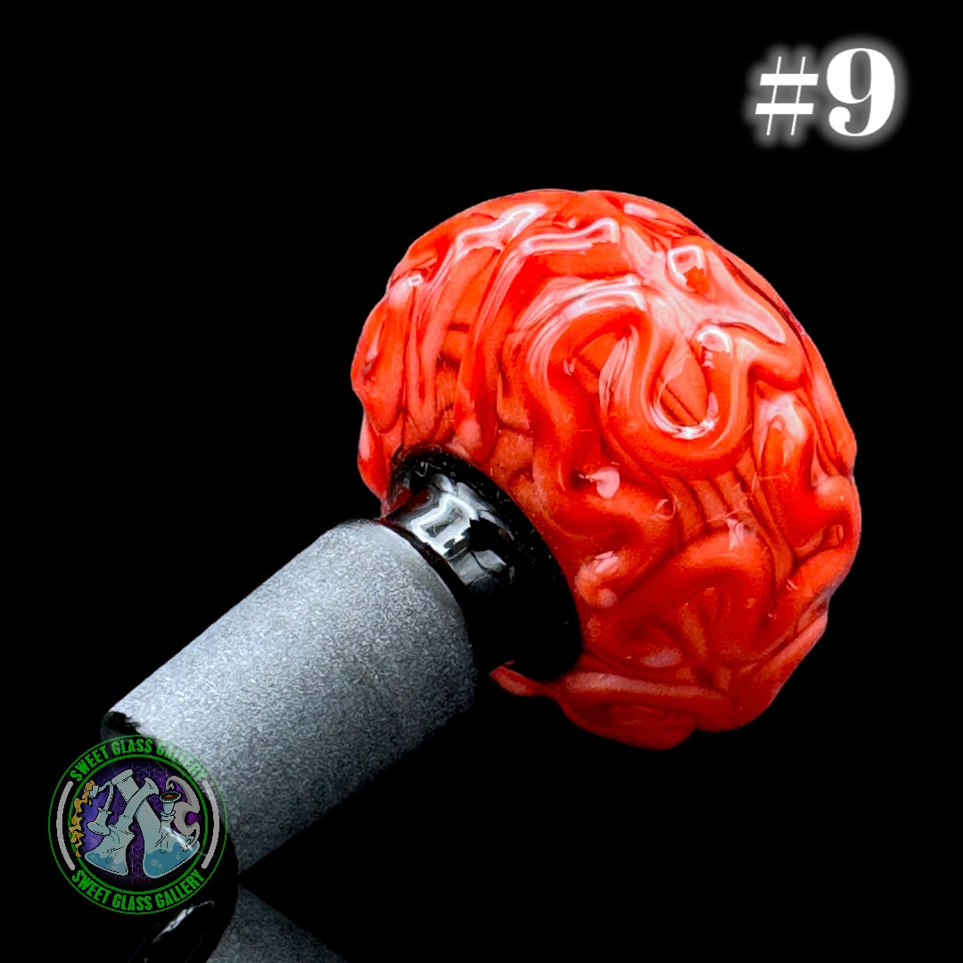 Algae - Bowl #9 - Sculpted Brain 14mm