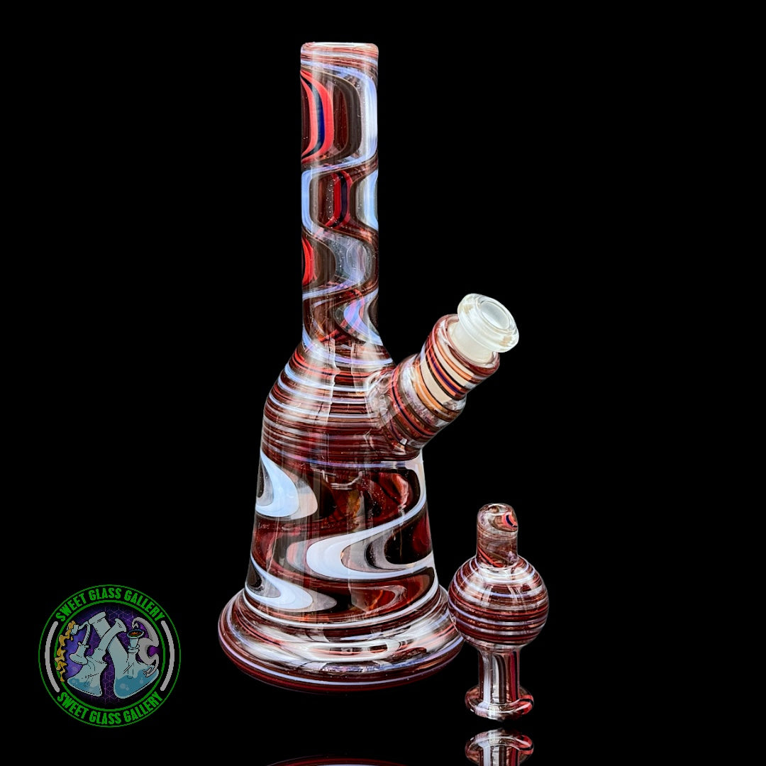 Chuey Glass - Lineworked Tube Rig + Cap #2
