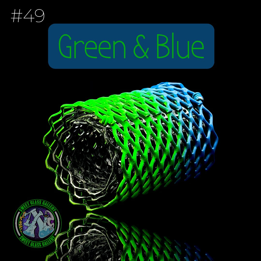 Mamba Guardzz - Heat Cage #49 - Blazer GT8000 Guard (Green & Blue)
