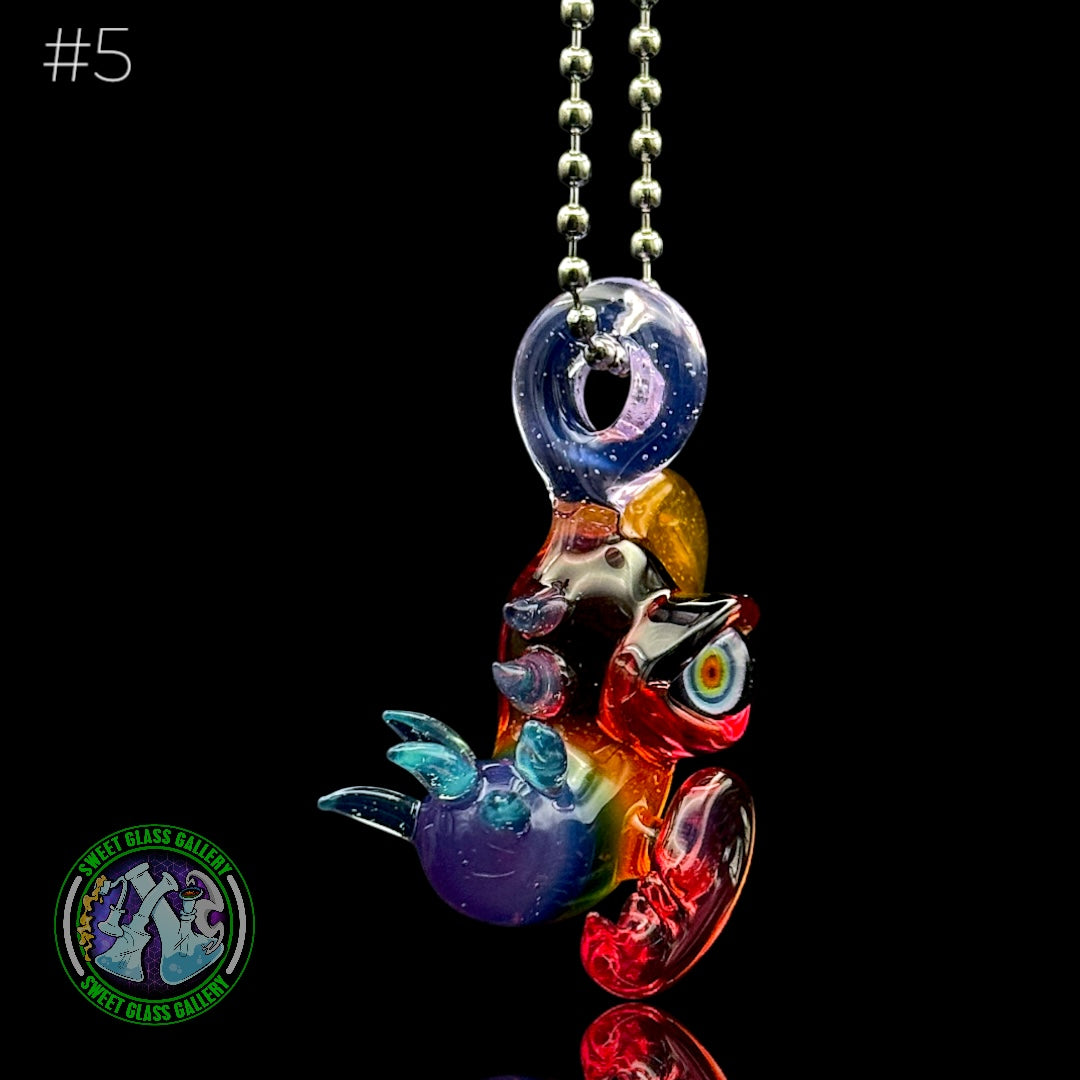 RJ Glass - Pendant - Bird #5