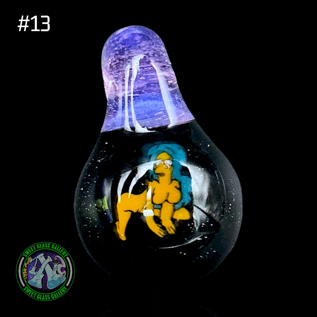 Keys Glass - Pendant #13 (Marge The Simpsons)