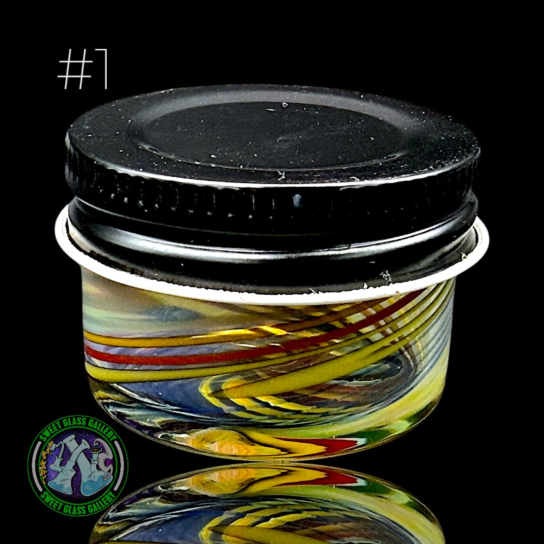 Ben’s Glass Art - Baller Jar #1 - Inside Out Tech