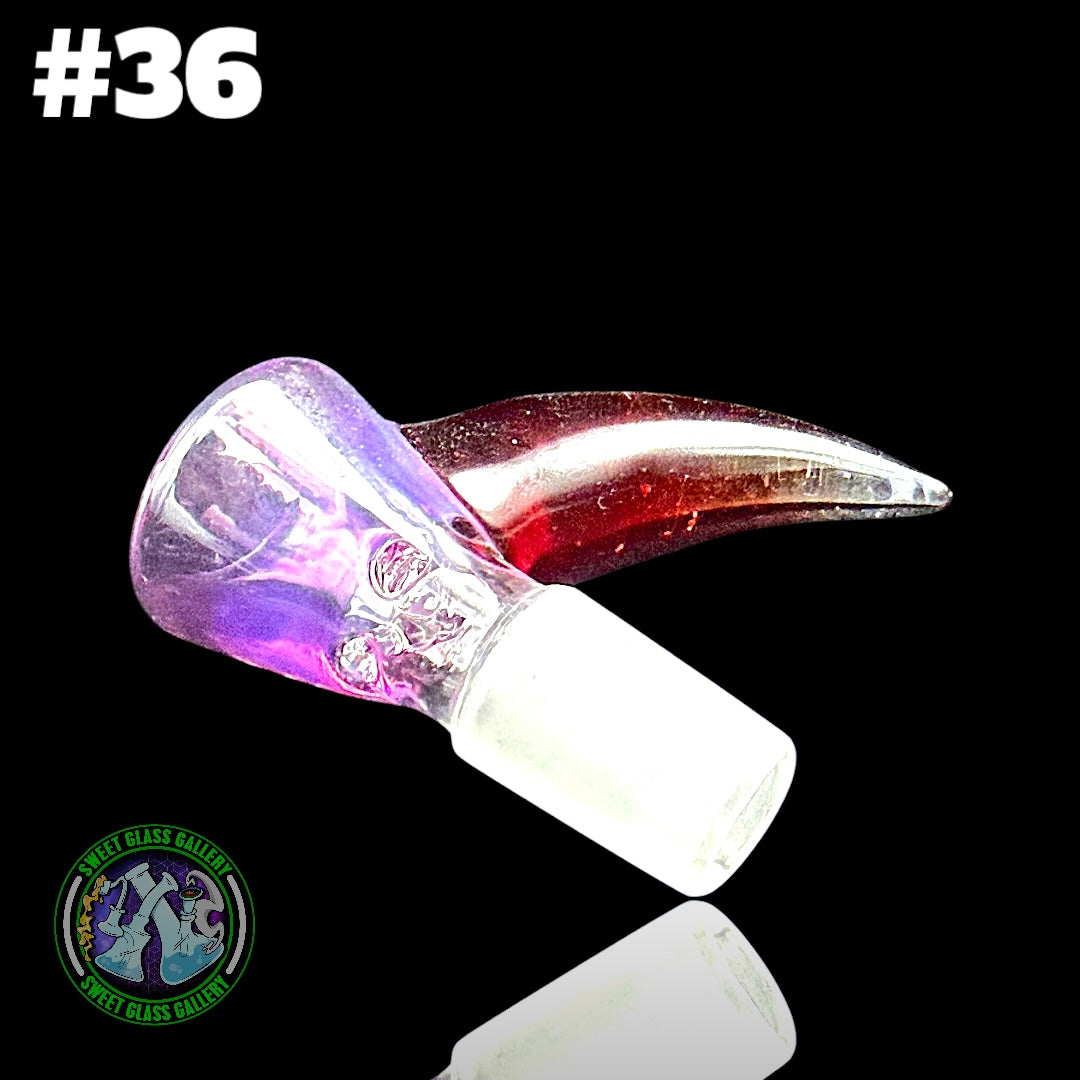 Algae - Bowl #36 - Horn 4-Hole 14mm