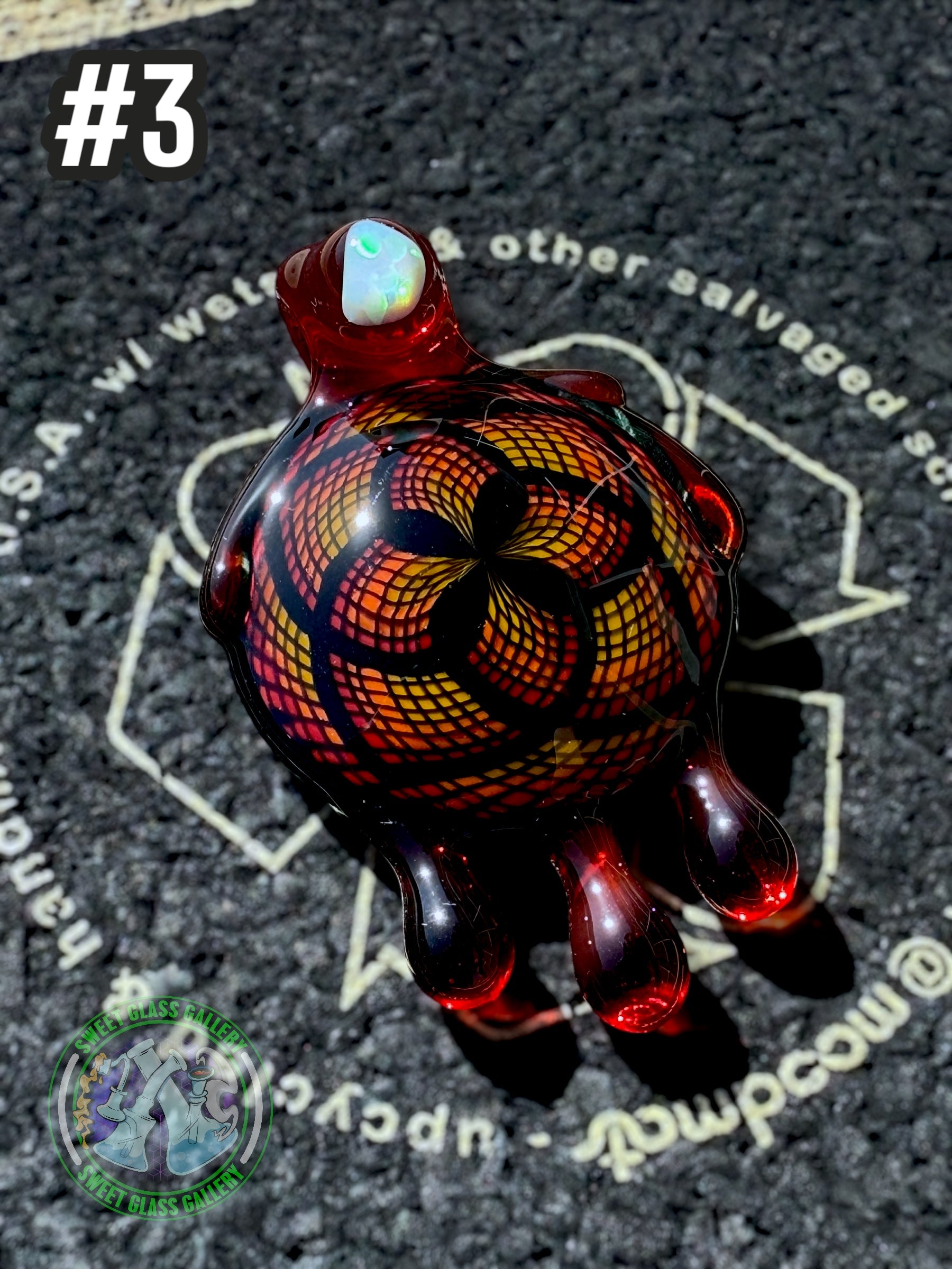 Takoda Madrona - Pendant #3 - Drippy Fillacello