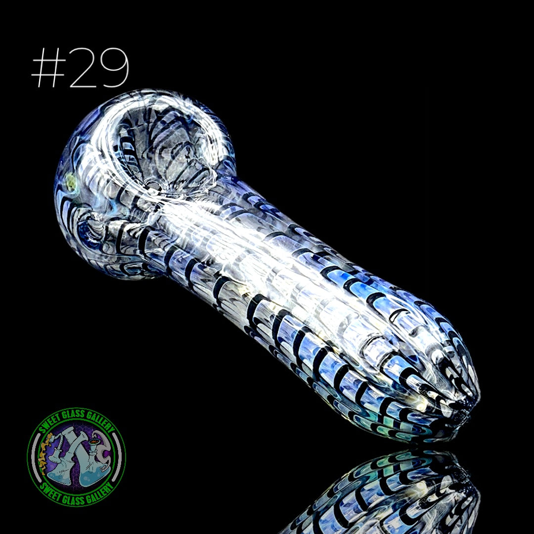 Daniel's Glass Art - Dry Pipe #29 - Wrap & Rake