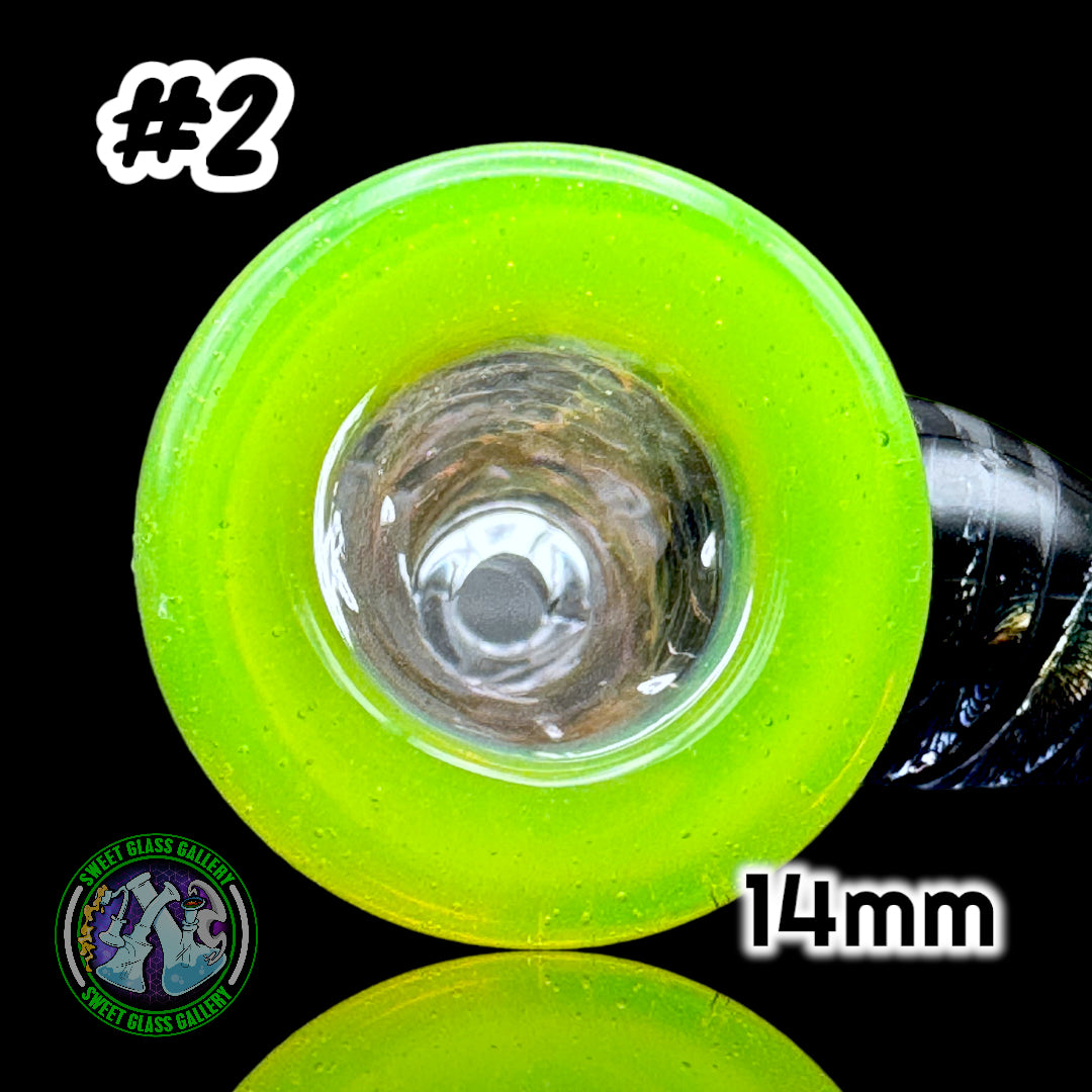 Glass Act Glassworx - Bowl #2 - Horned Dichro 14mm