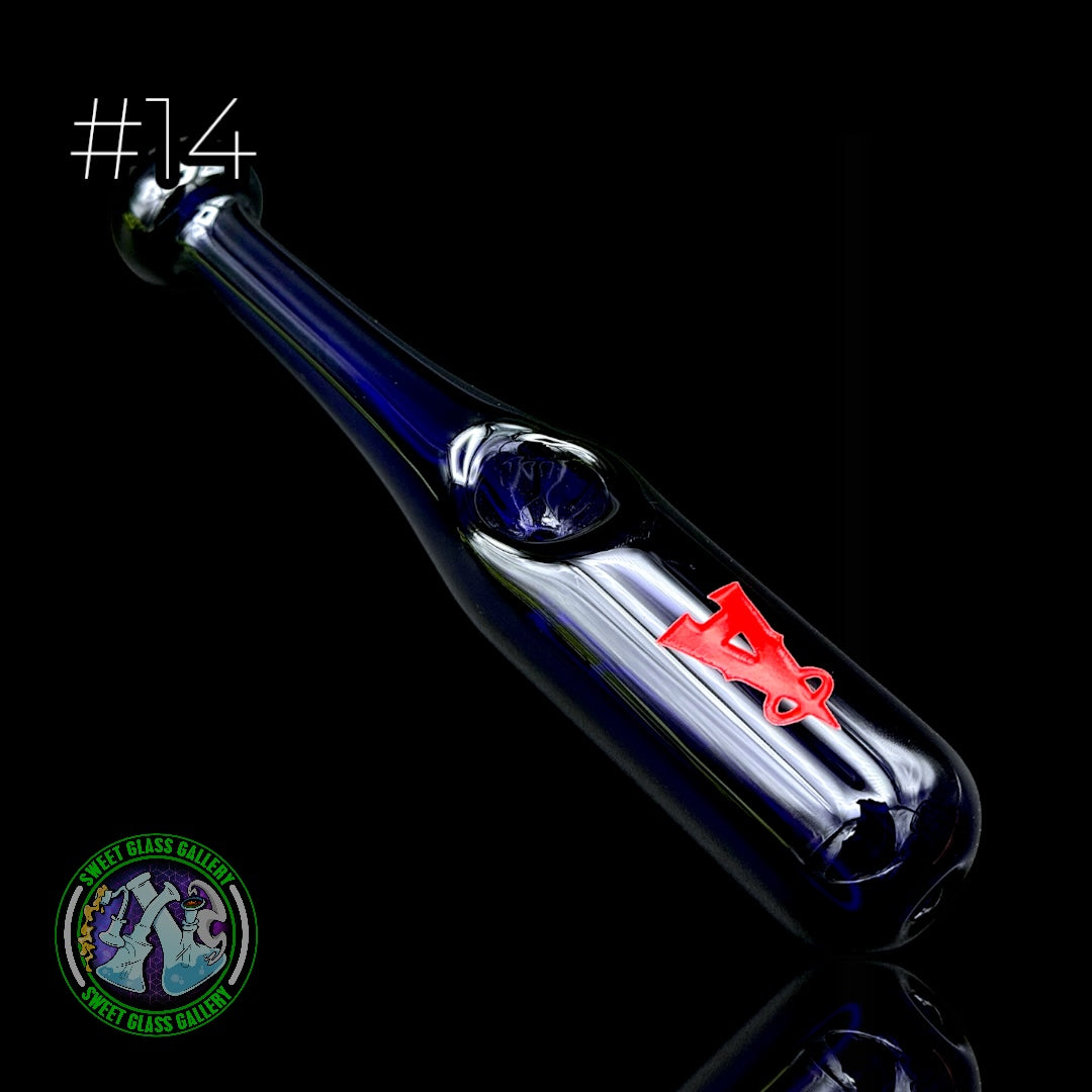 Daniel's Glass Art - Dry Pipe #14 - Baseball Bat (Los Angeles Angels)