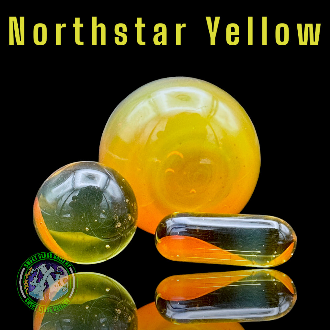 Brian Sheridan Glass - Slurper Set (Northstar Yellow)