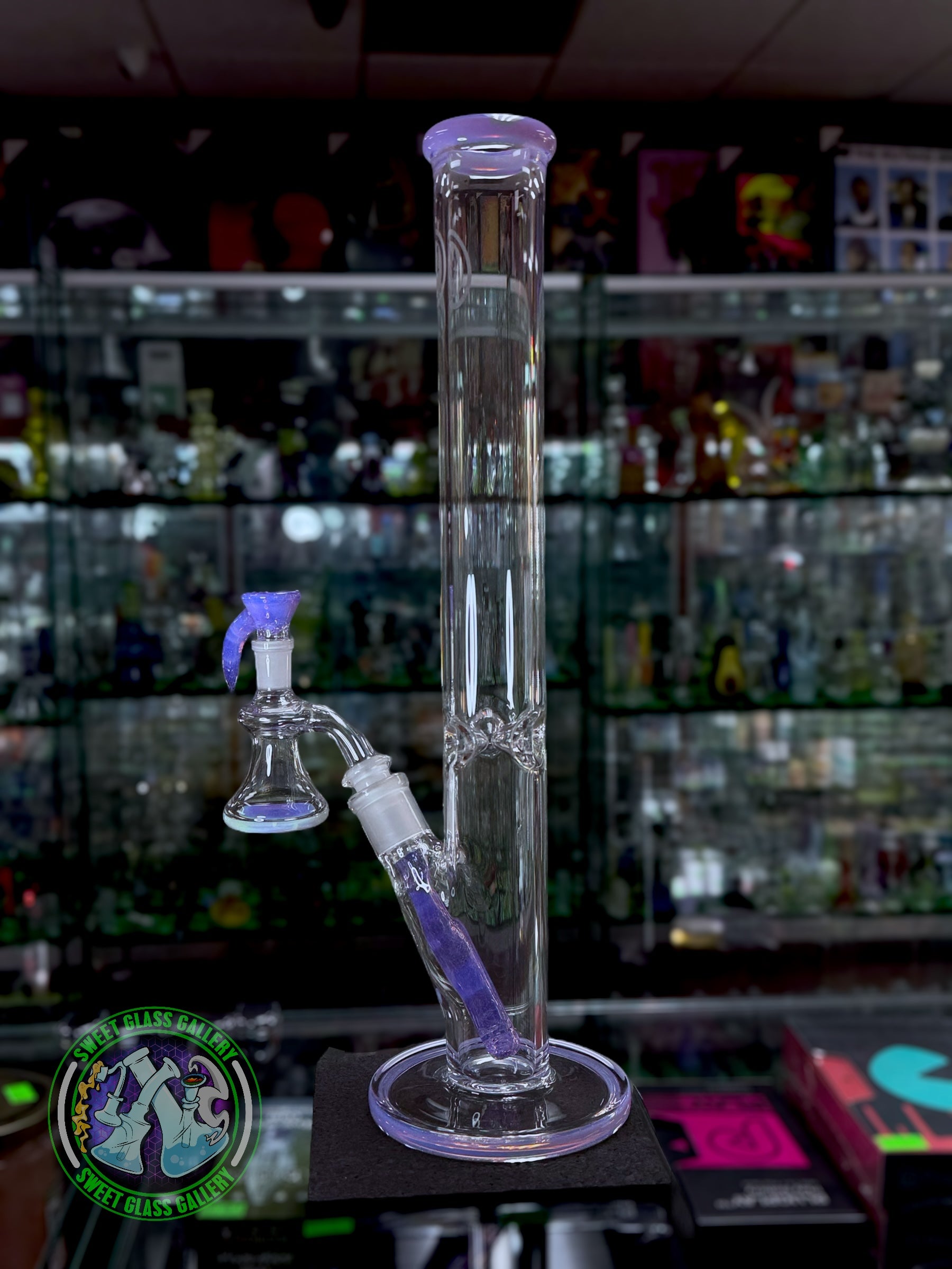 OJ Fame - Straight Tube w/ Ash Catcher & Bowl #13