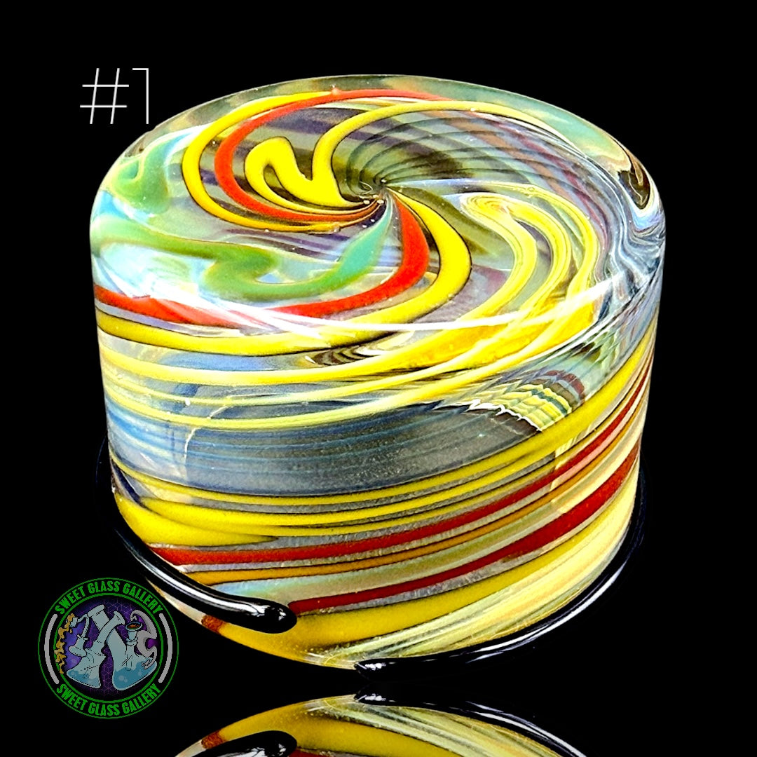 Ben’s Glass Art - Baller Jar #1 - Inside Out Tech