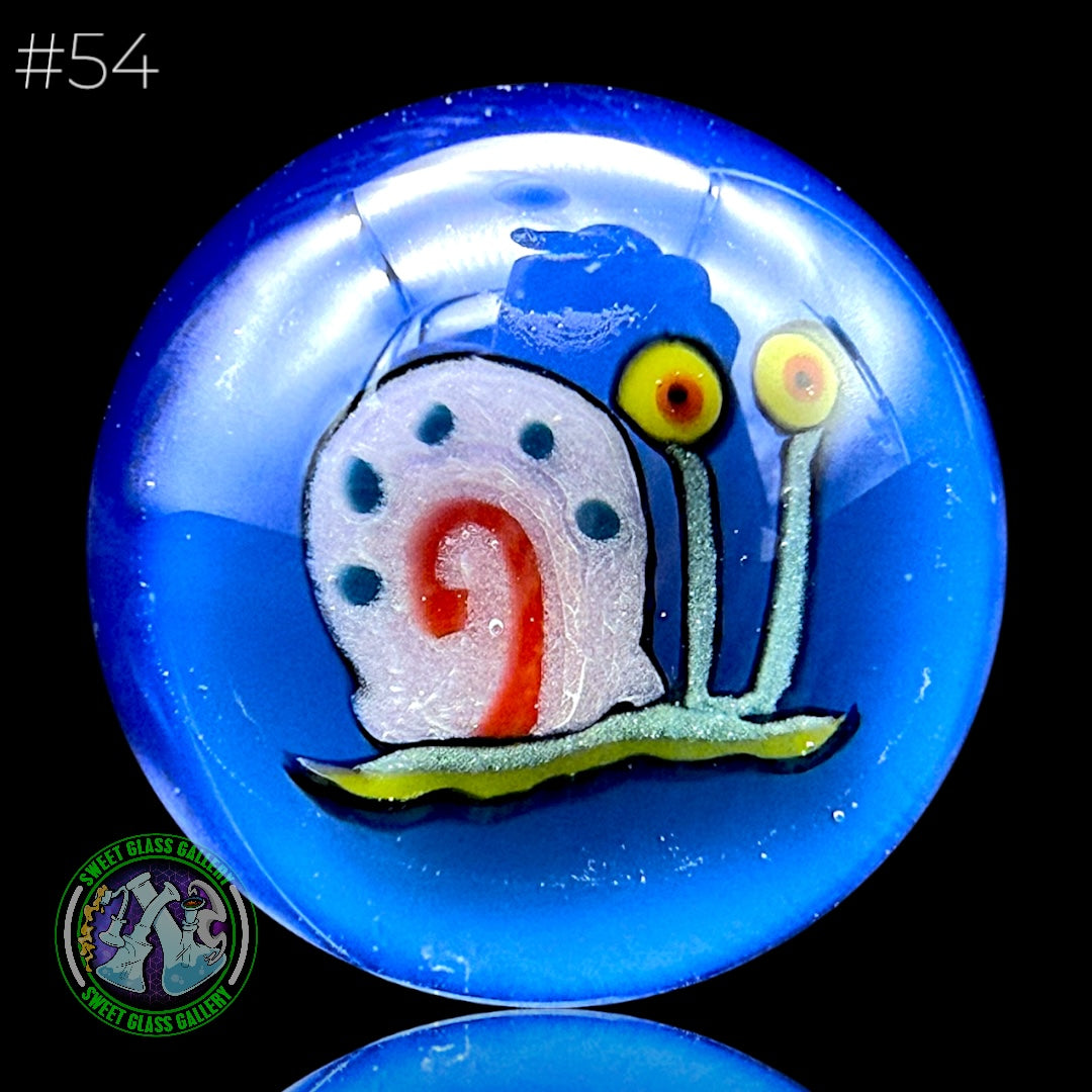 Keys Glass - Marble #54 (Gary - Sponge Bob Square Pants)