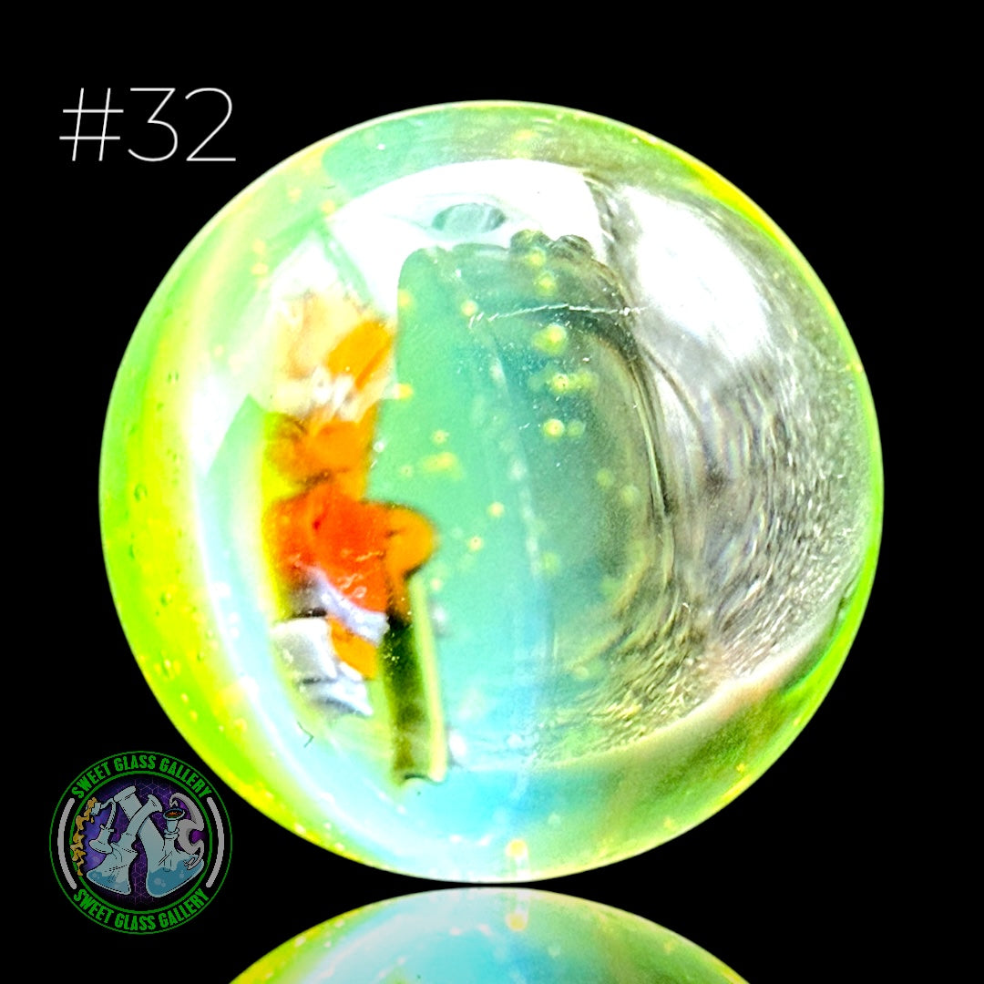 Keys Glass - Marble #32 (Bart - The Simpsons)