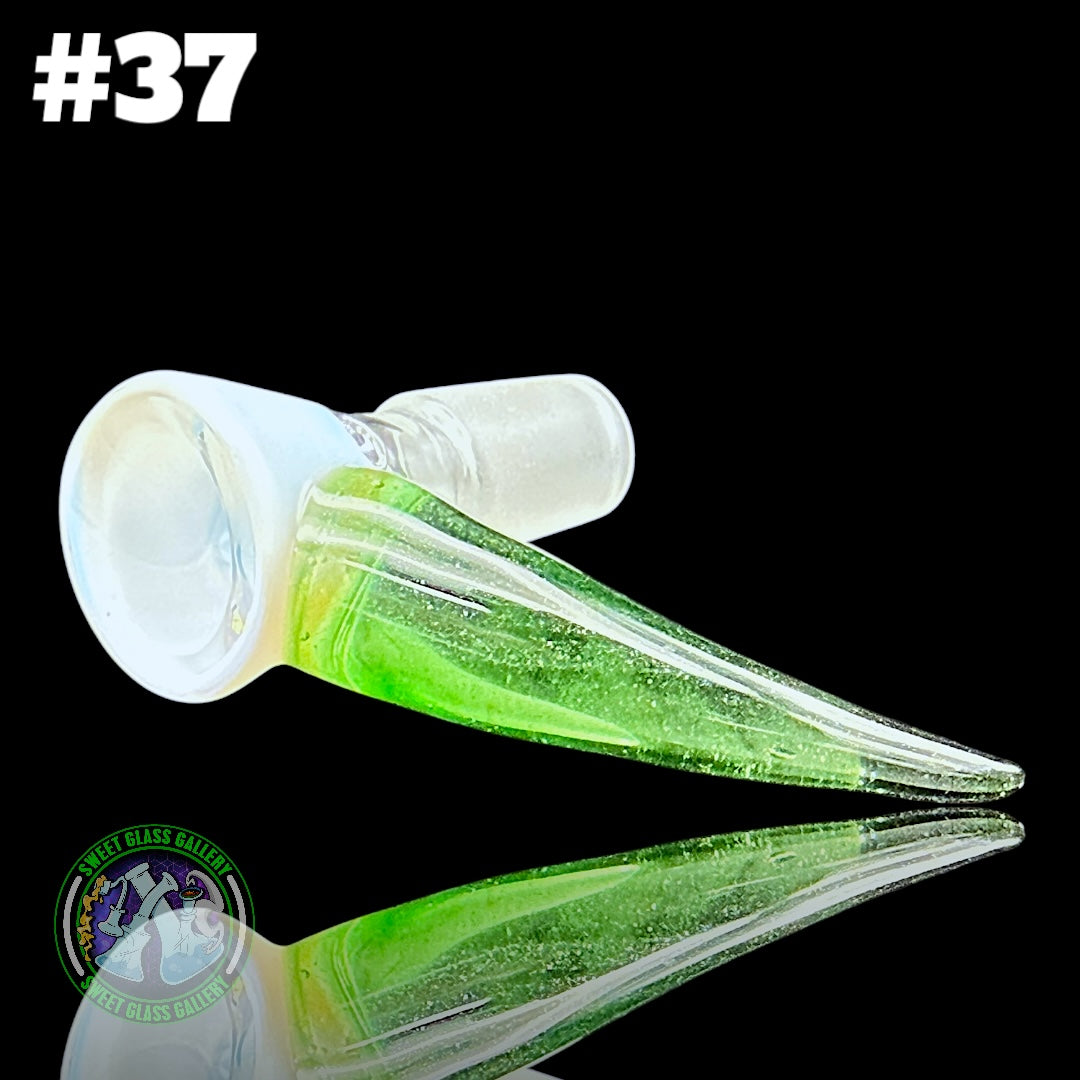 Algae - Bowl #37 - Horn 4-Hole 14mm