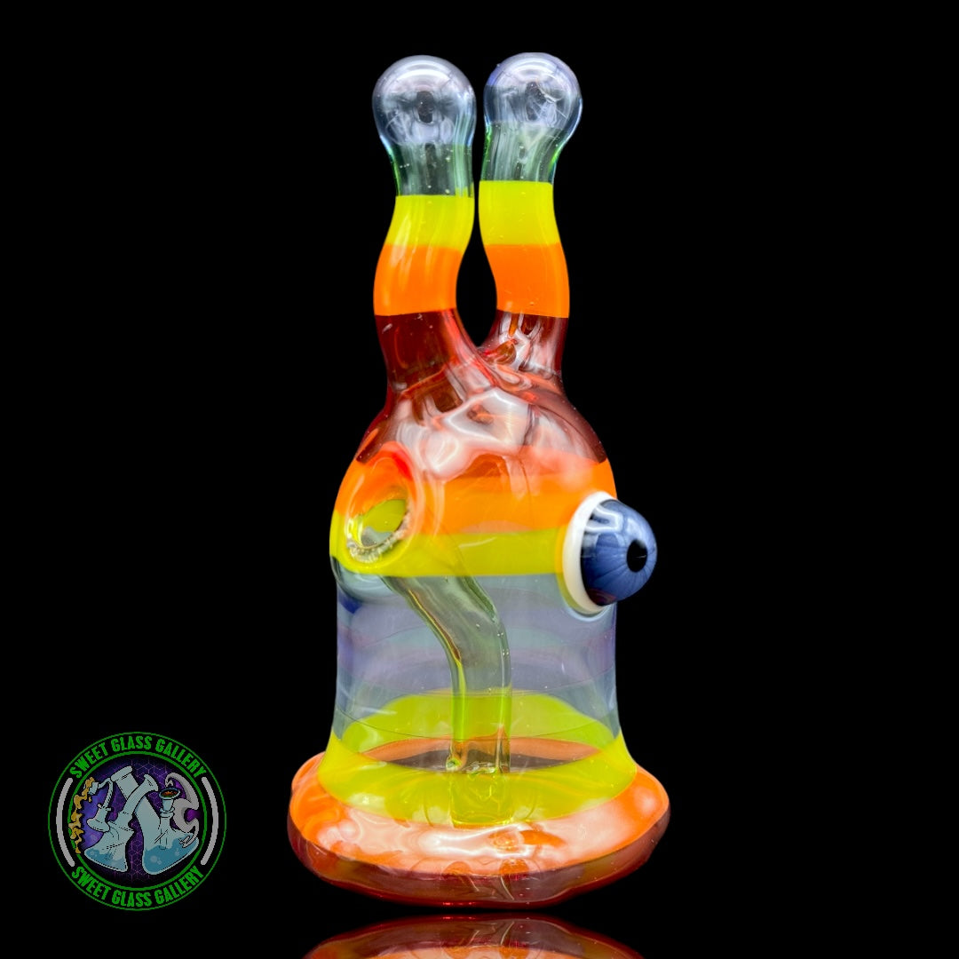 Drewbie Glass - Mini Sluggo - Rainbow Encalmo #1