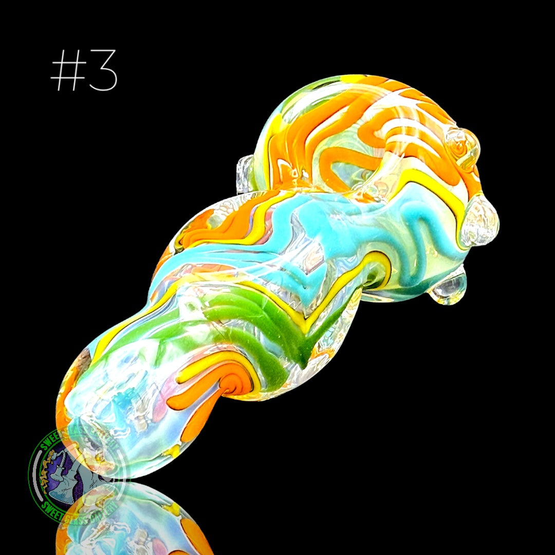 Ben’s Glass Art - Dry Pipe #3 - Inside Out Tech