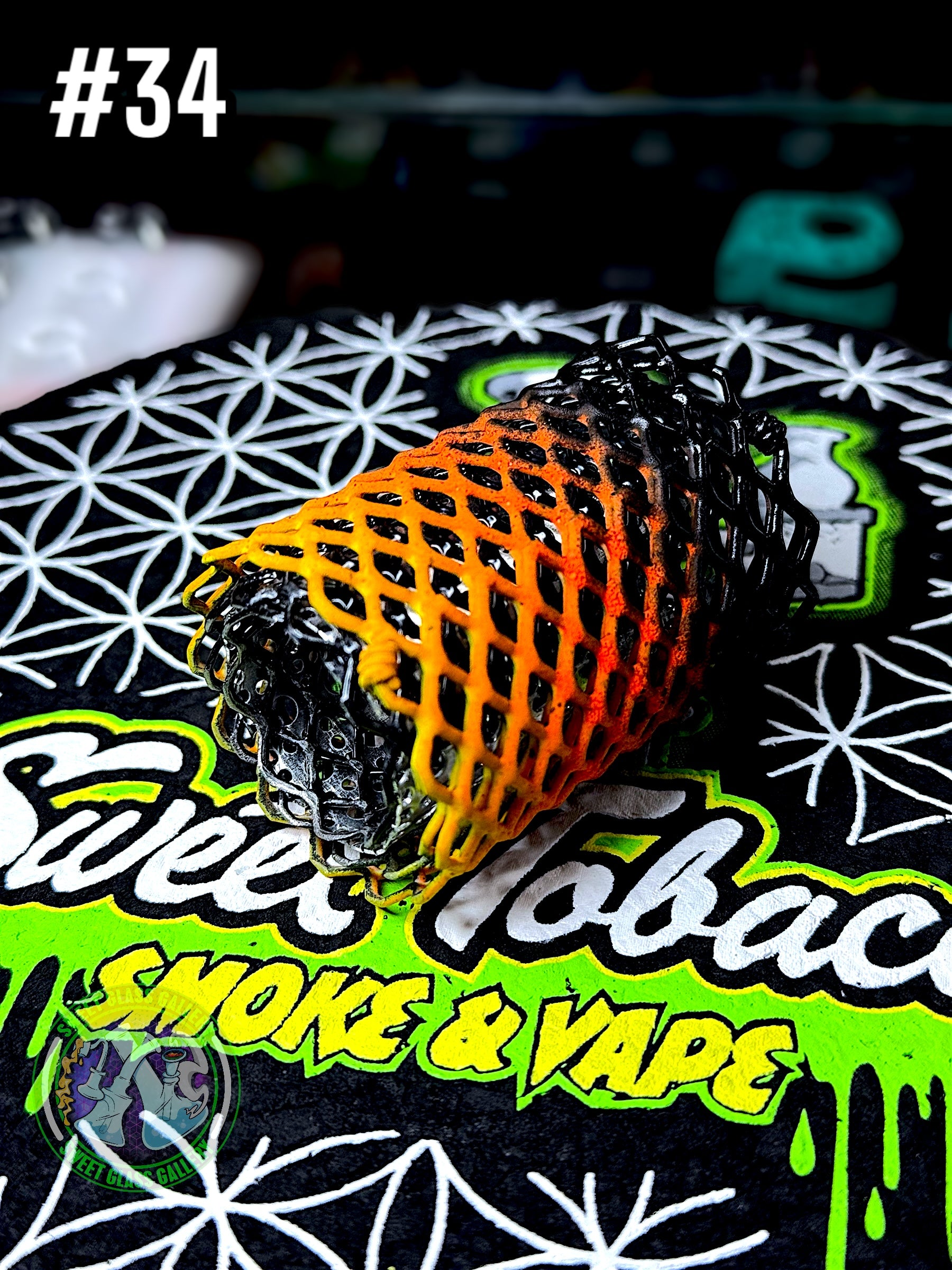 Mamba Guardzz - Heat Cage #34 Blazer GT8000 Guard (Black & Matte Orange Fade)