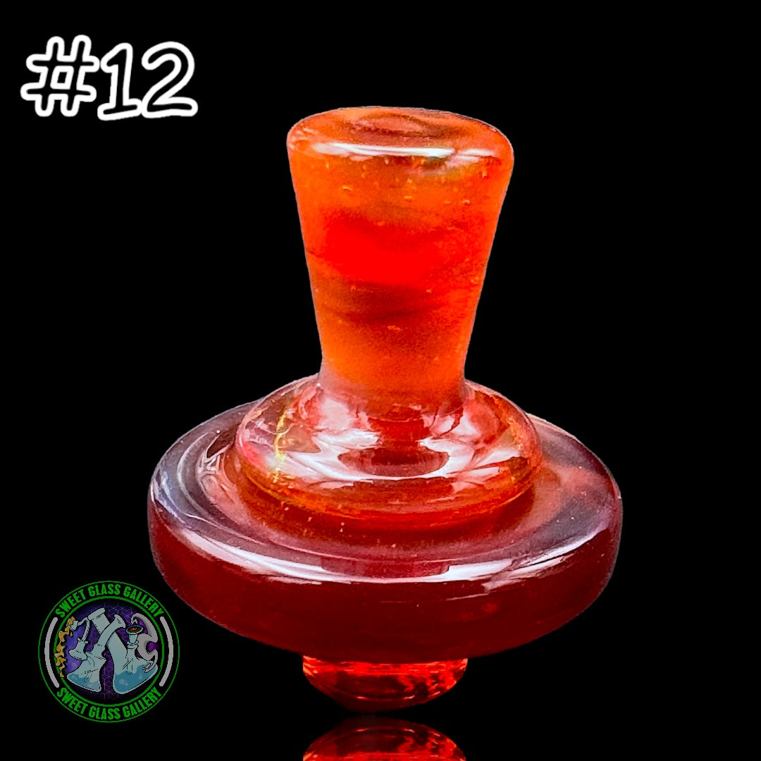 Camp Fire Quartz - Control Tower Cap #12 - Orange Haze