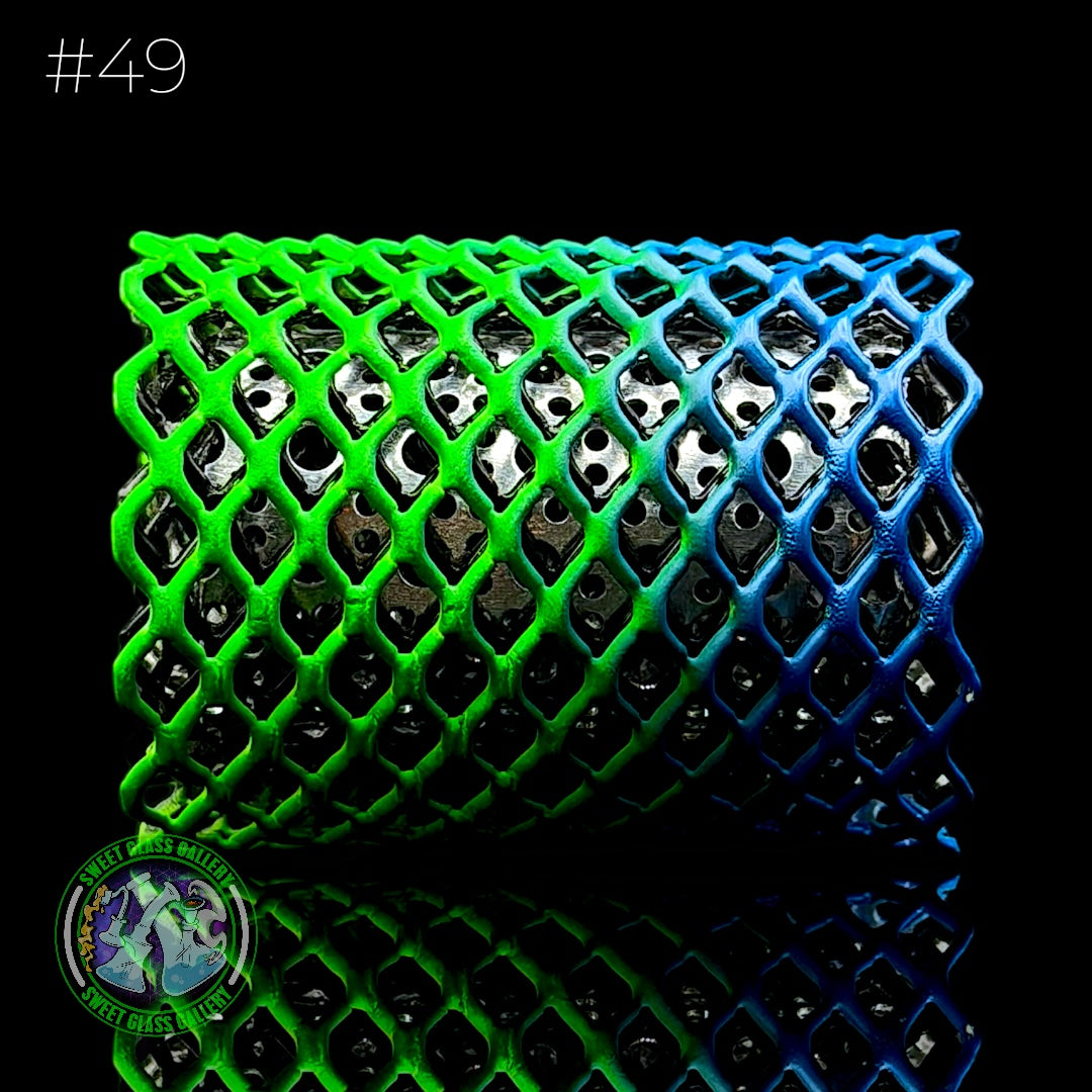 Mamba Guardzz - Heat Cage #49 - Blazer GT8000 Guard (Green & Blue)