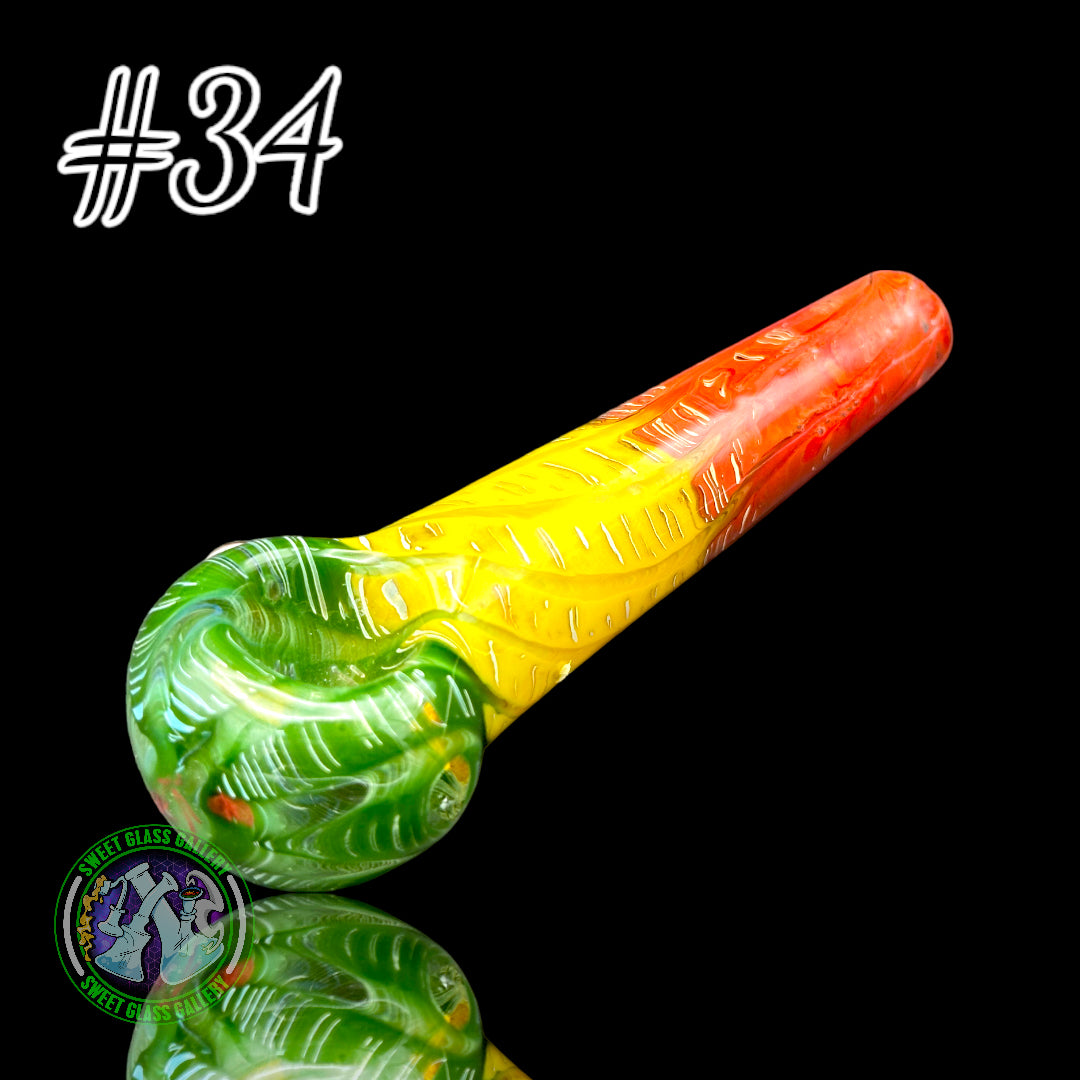 Daniel's Glass Art - Dry Pipe #34 - German Glass