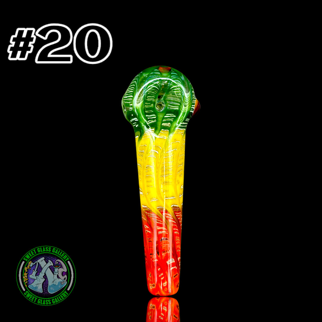 Daniel's Glass Art - Dry Pipe #20 - German Glass