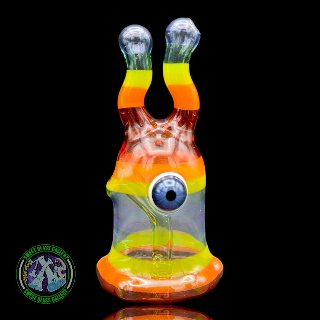Drewbie Glass - Mini Sluggo - Rainbow Encalmo #1