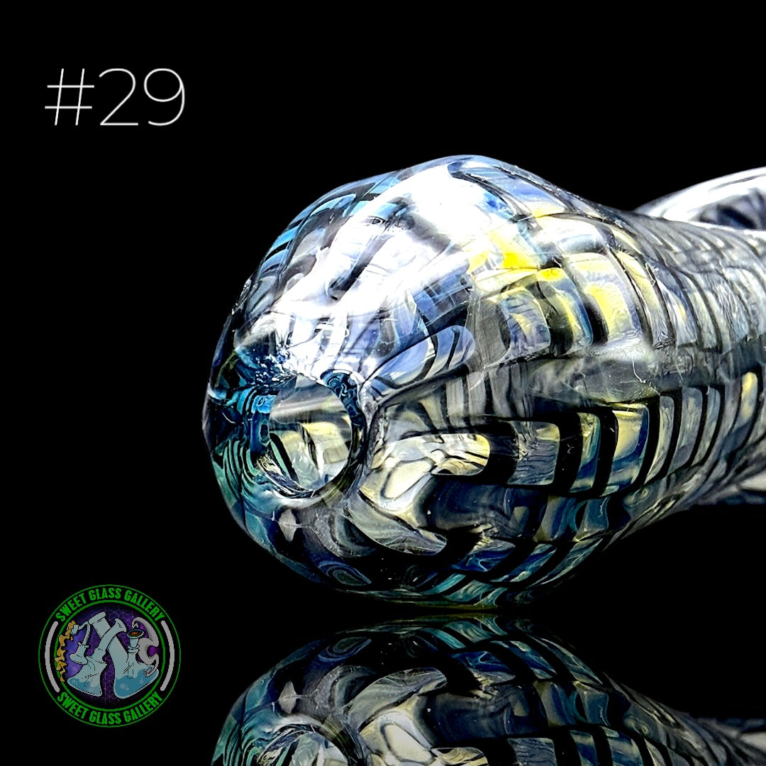 Daniel's Glass Art - Dry Pipe #29 - Wrap & Rake